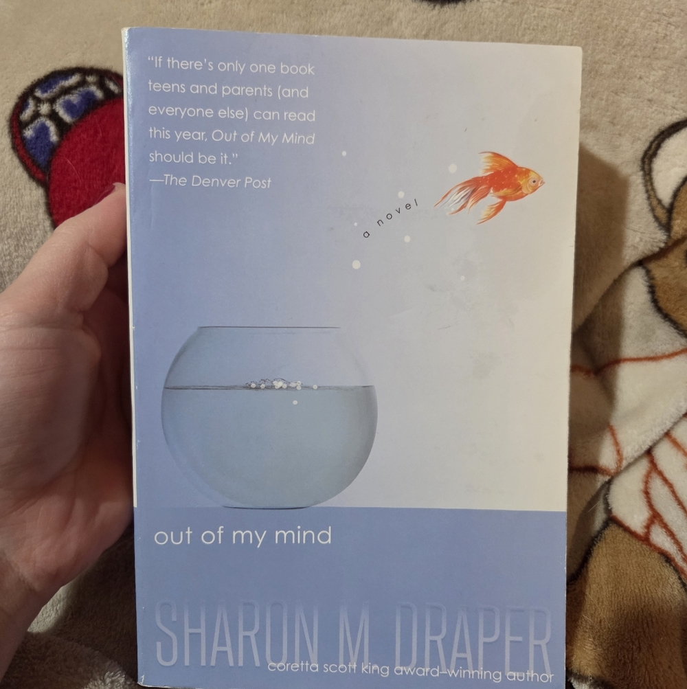 📚3/$7 Out Of My Mind Novel By Sharon M Draper